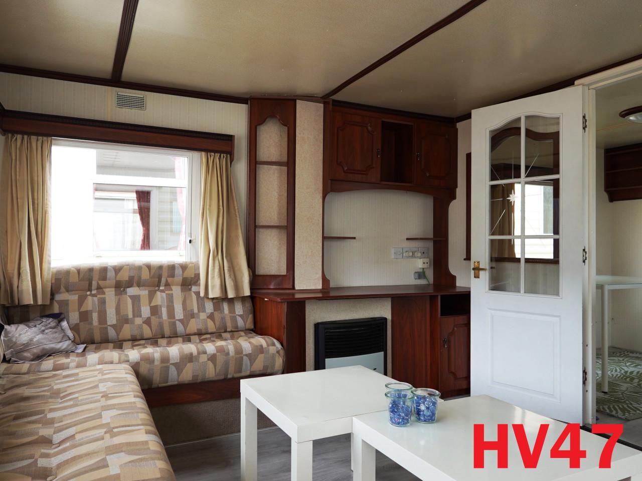 Betaalbare stacaravan met 3 slaapkamers en dubbel glas te koop