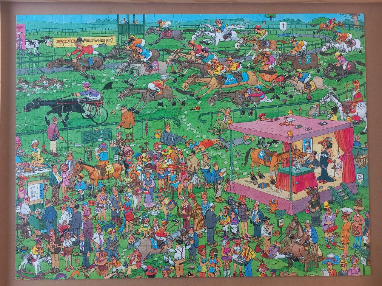Jan van Haasteren Ascot Horse Race