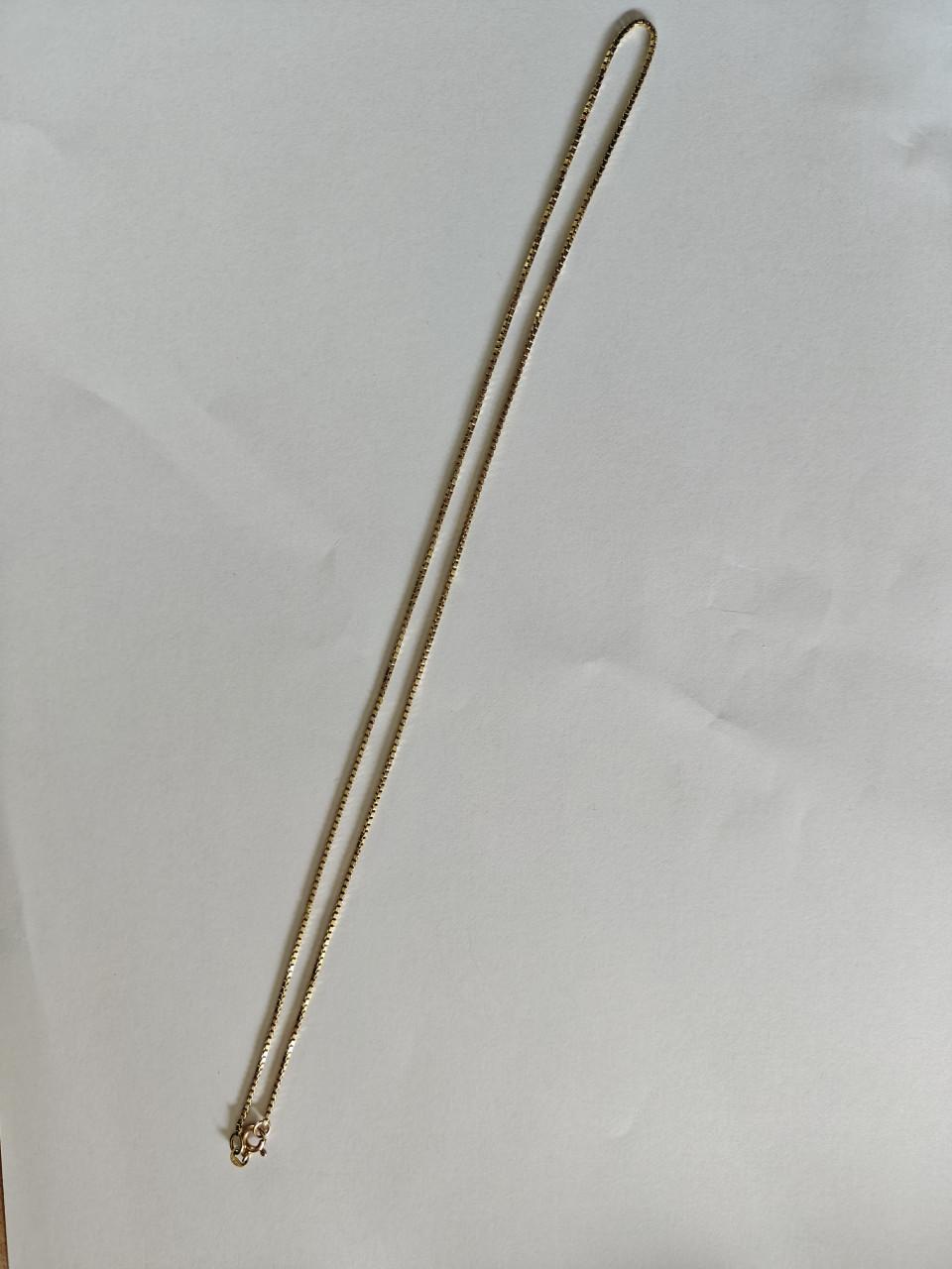 14 karaats gouden halsketting 50 cm