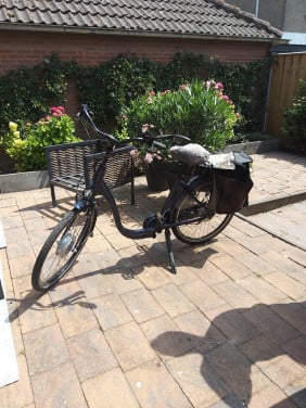 Elektrische damesfiets met lage instap