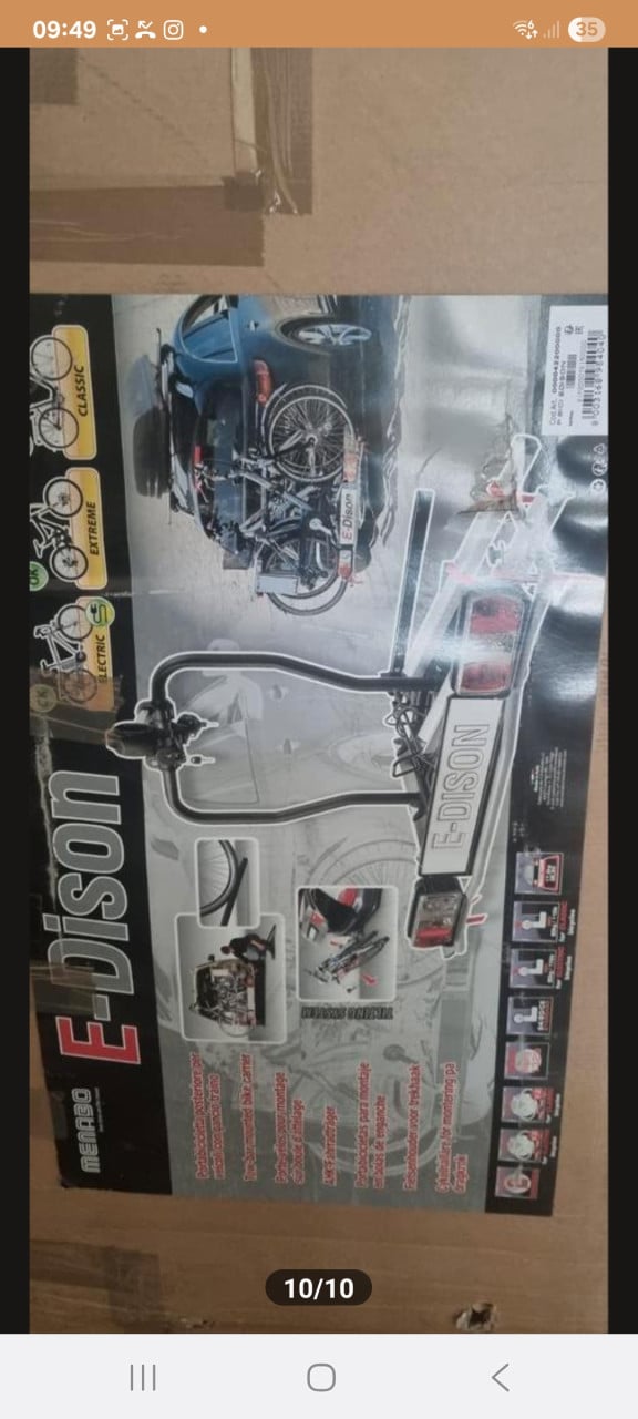 Fietsendrager E dison 2 fietsen