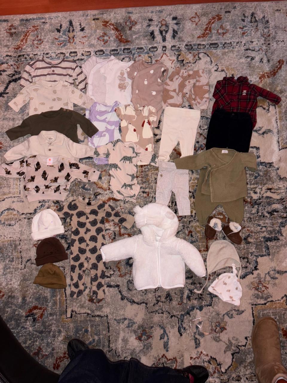 Groot babykleding pakket jongen maat 50 – (zo goed als nieuw)