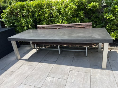 Tuintafel beton 260cm