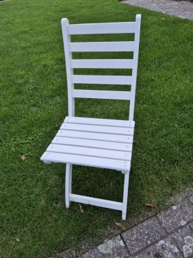 Witte stoeltjes (2x)