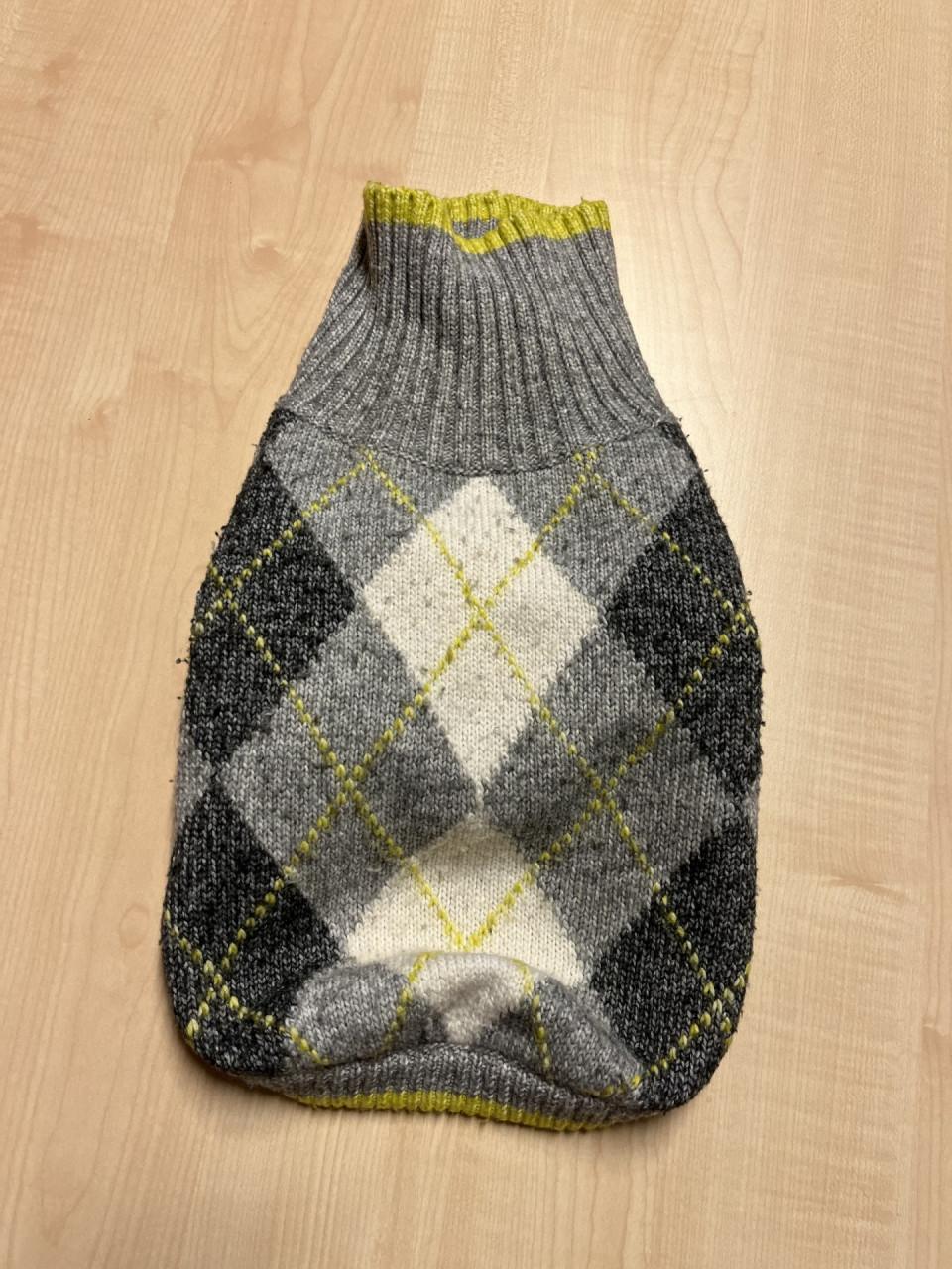 Hondentruitje grijs/groen