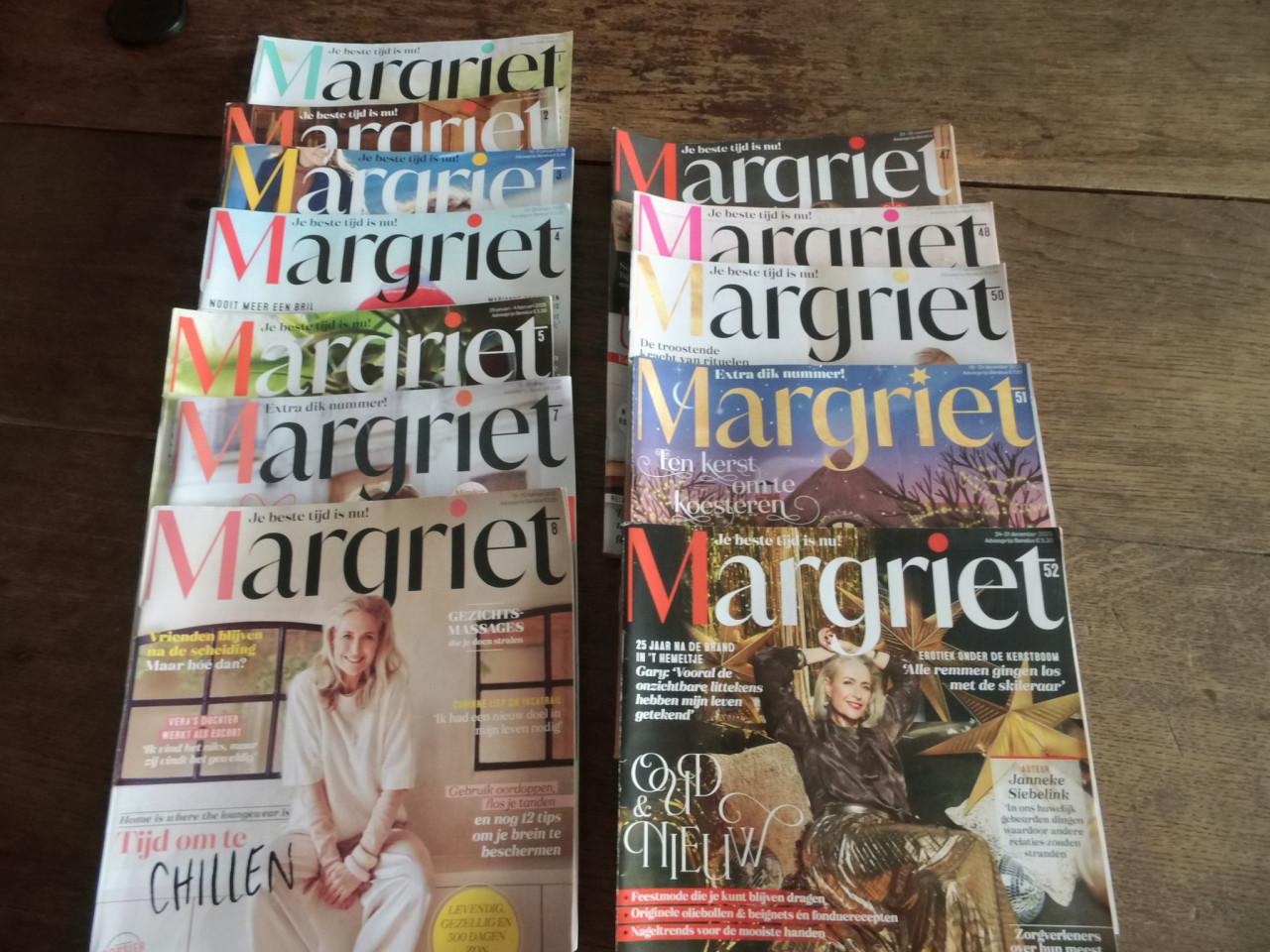 12x Tijdschriften Margriet