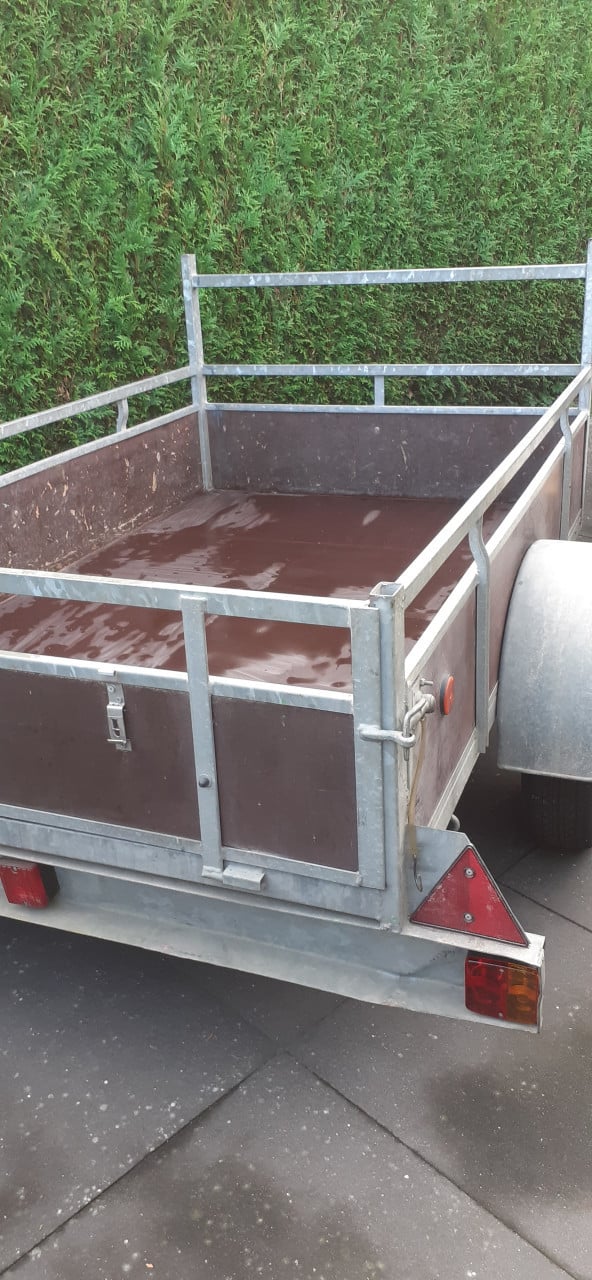Aanhangwagen 2.00 x 1.25 m