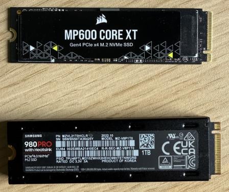 Corsair MP600 CORE XT v1 4TB SSD