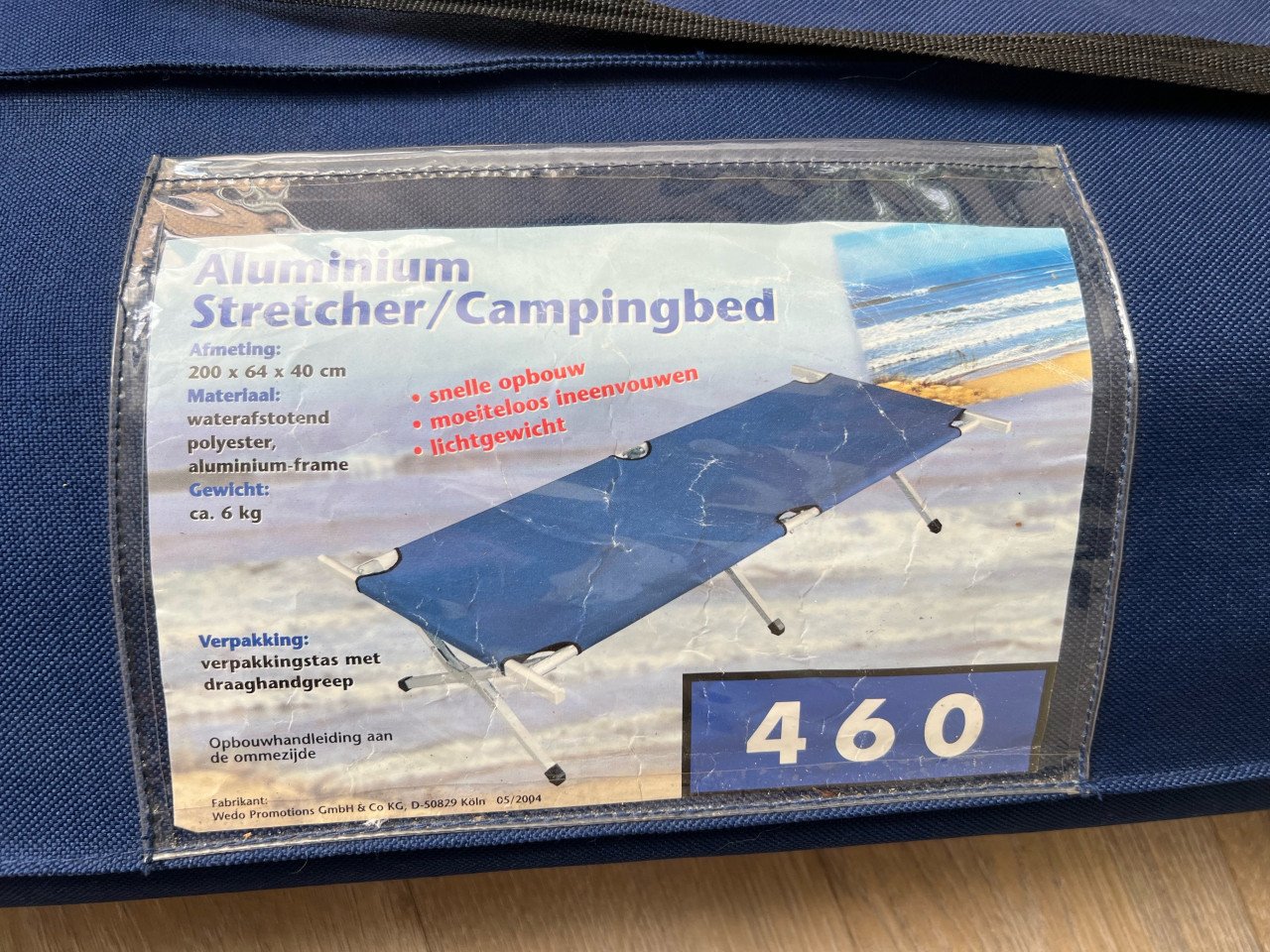 Camping bed