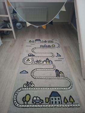 Vloerkleed jongens kamer