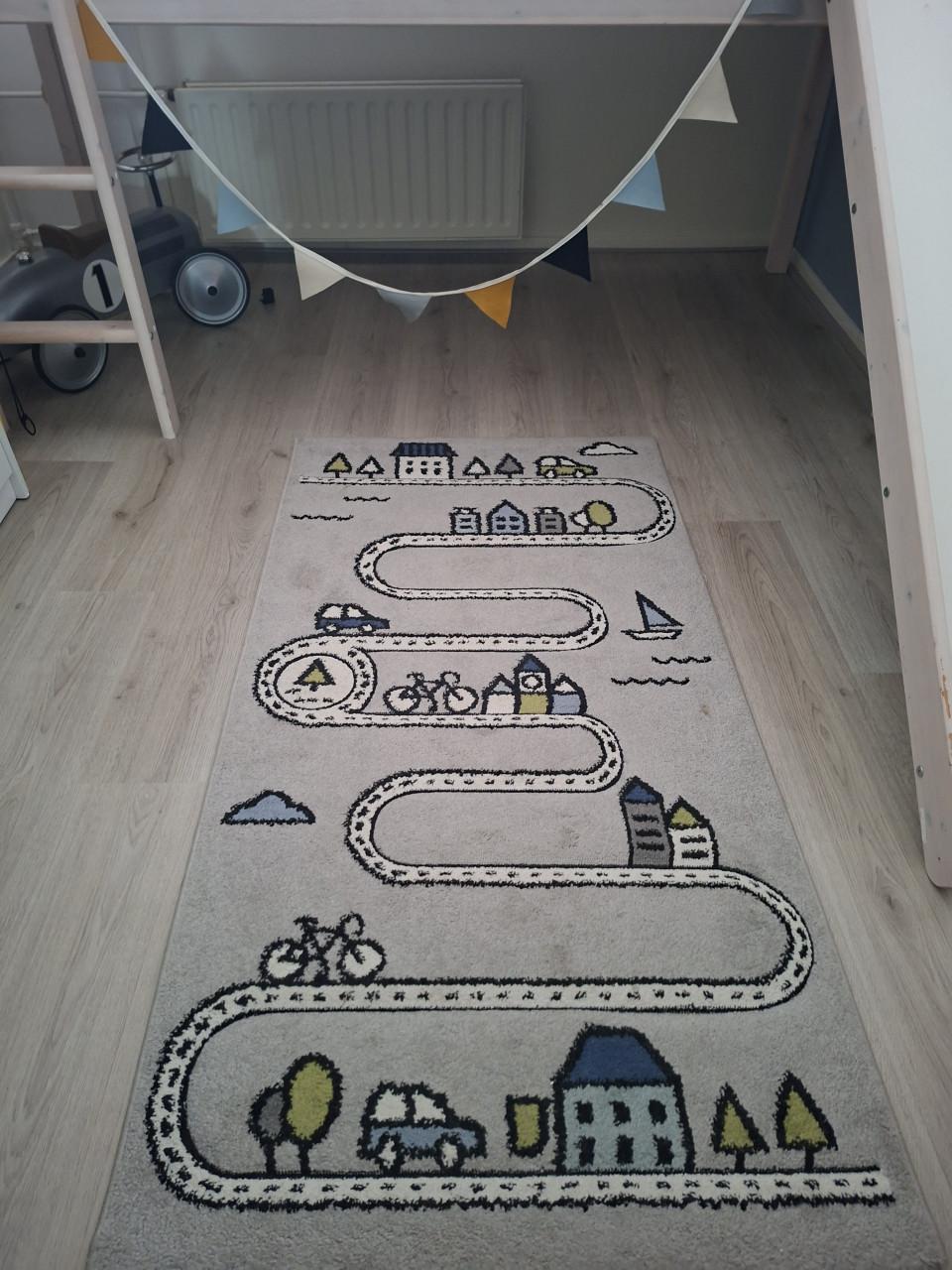 Vloerkleed jongens kamer