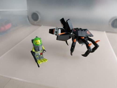 Lego 8056 Atlantis Gevecht met de Reuzenkrab