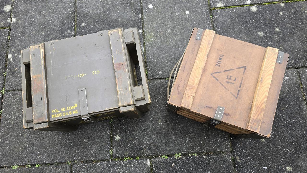 3 x munitiekisten