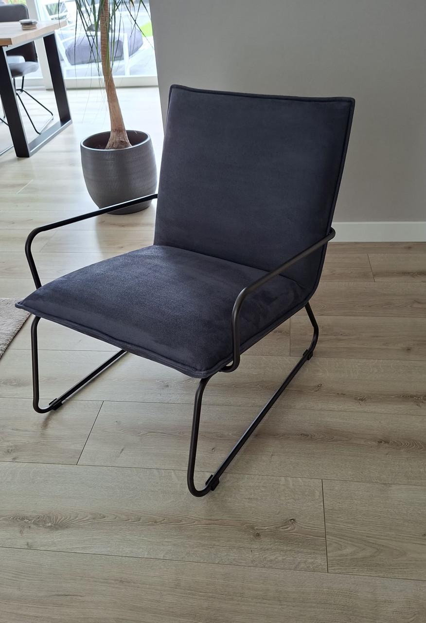 Eleonora fauteuil Delta Kleur blauw