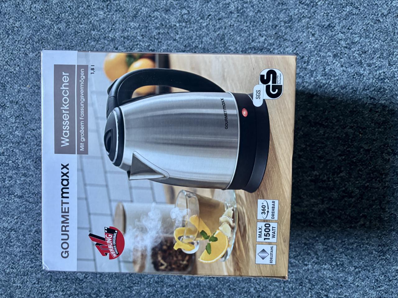 Nieuwe waterkoker