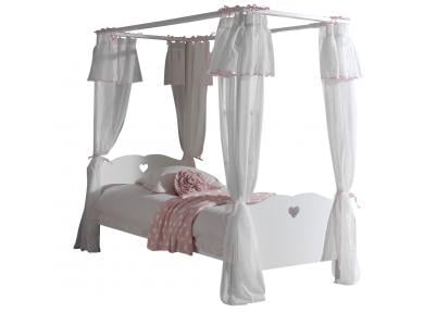 Amori hemelbed met bedlade zgan