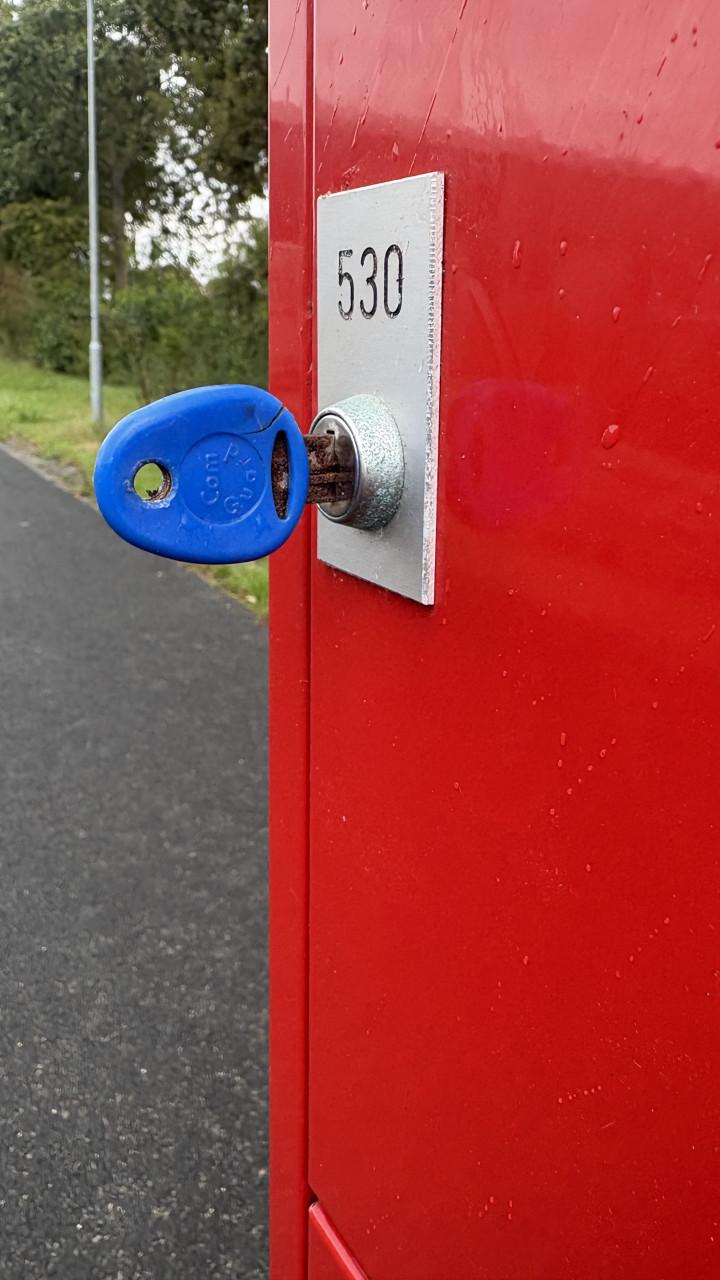 Lockerkast kluisjes