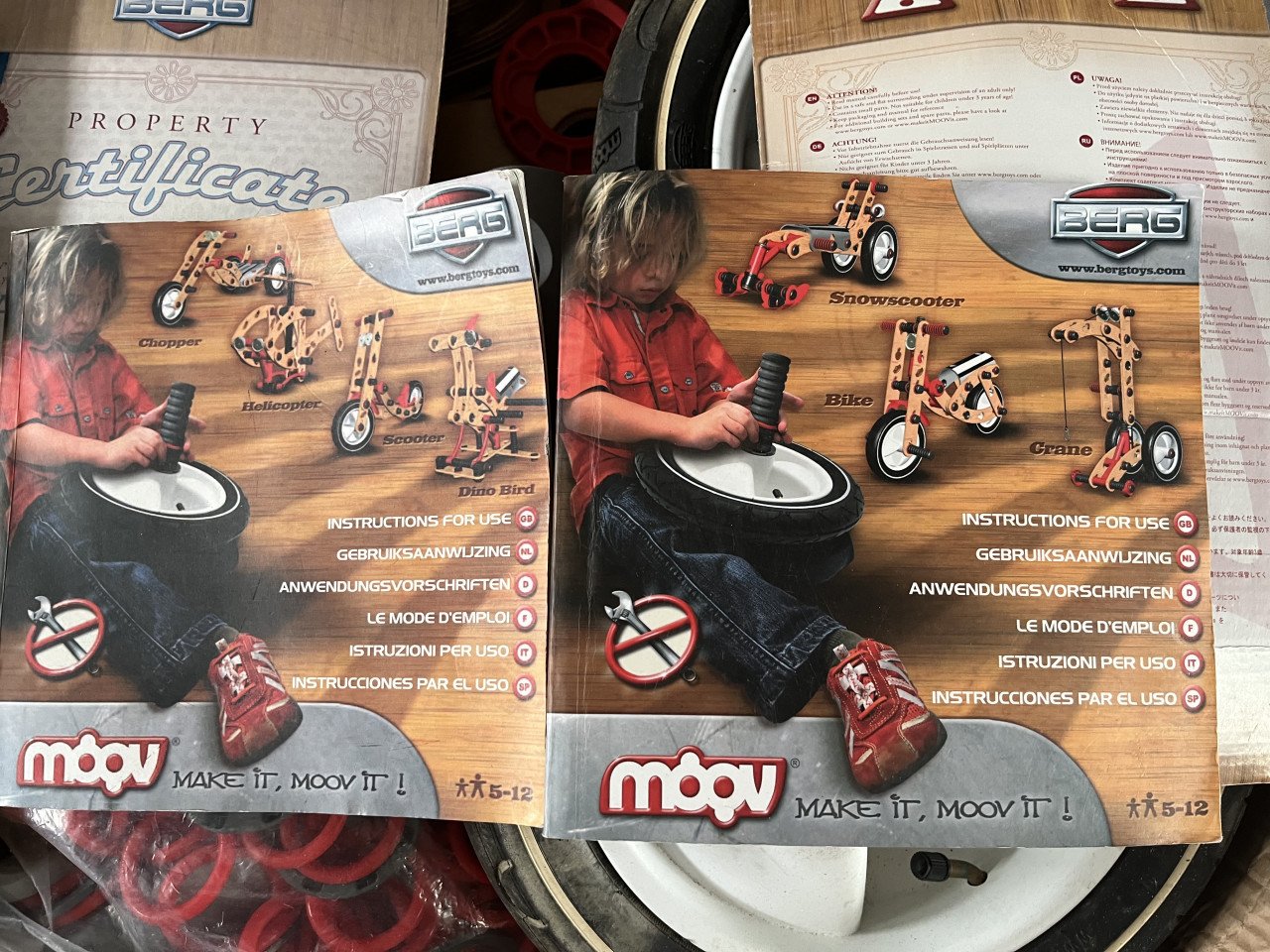 Bergtoys houten knutselset voor kinderen