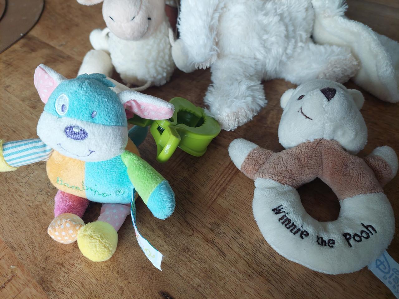 Nieuwe set met knuffels