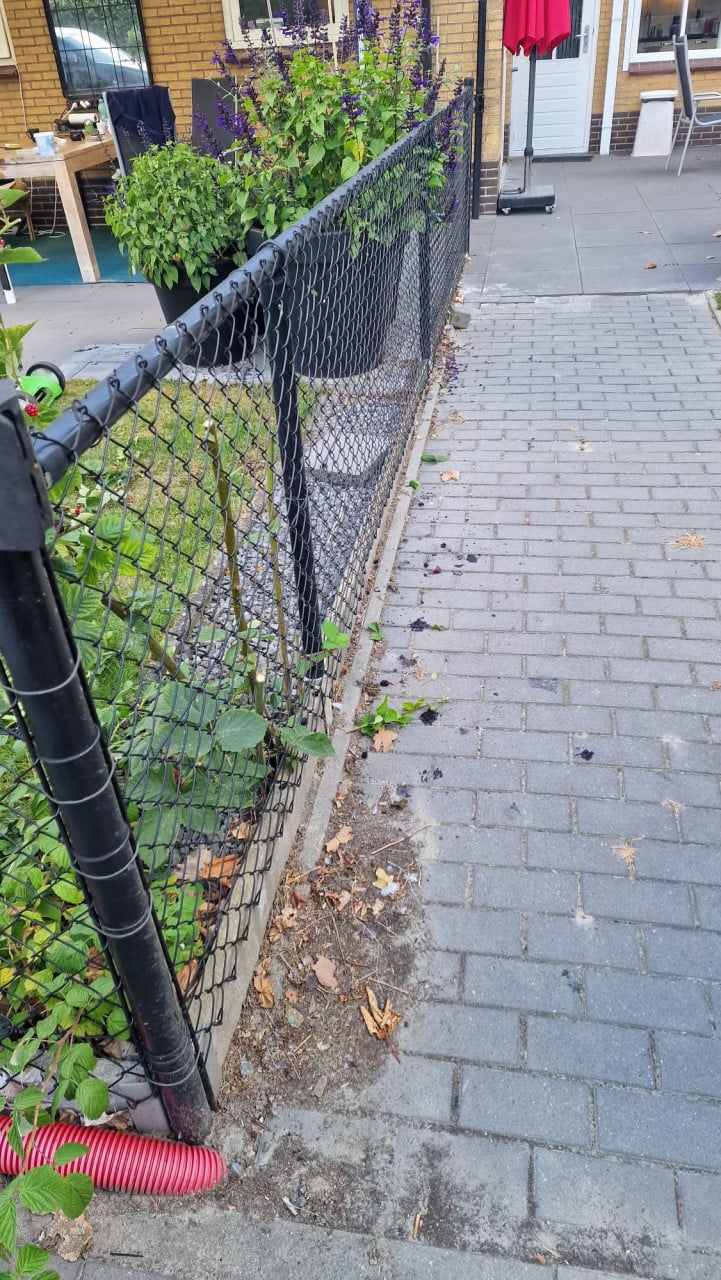Te koop hekwerk