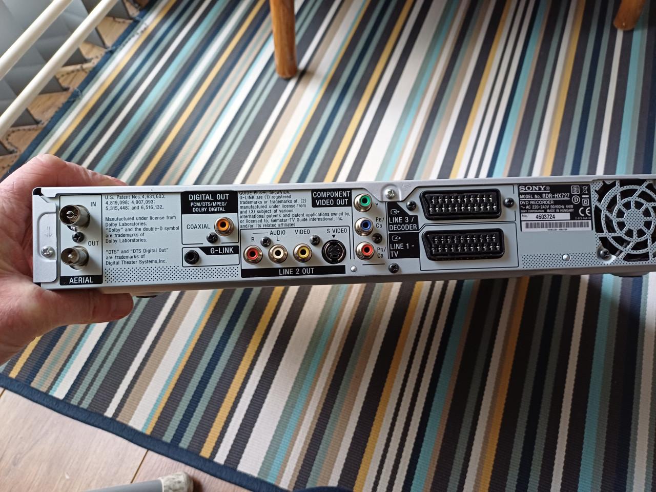 Sony DVD speler/recorder