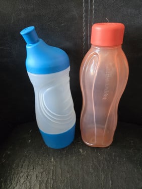 2 x Tupperware drinkfles 0.5 ltr Nieuw