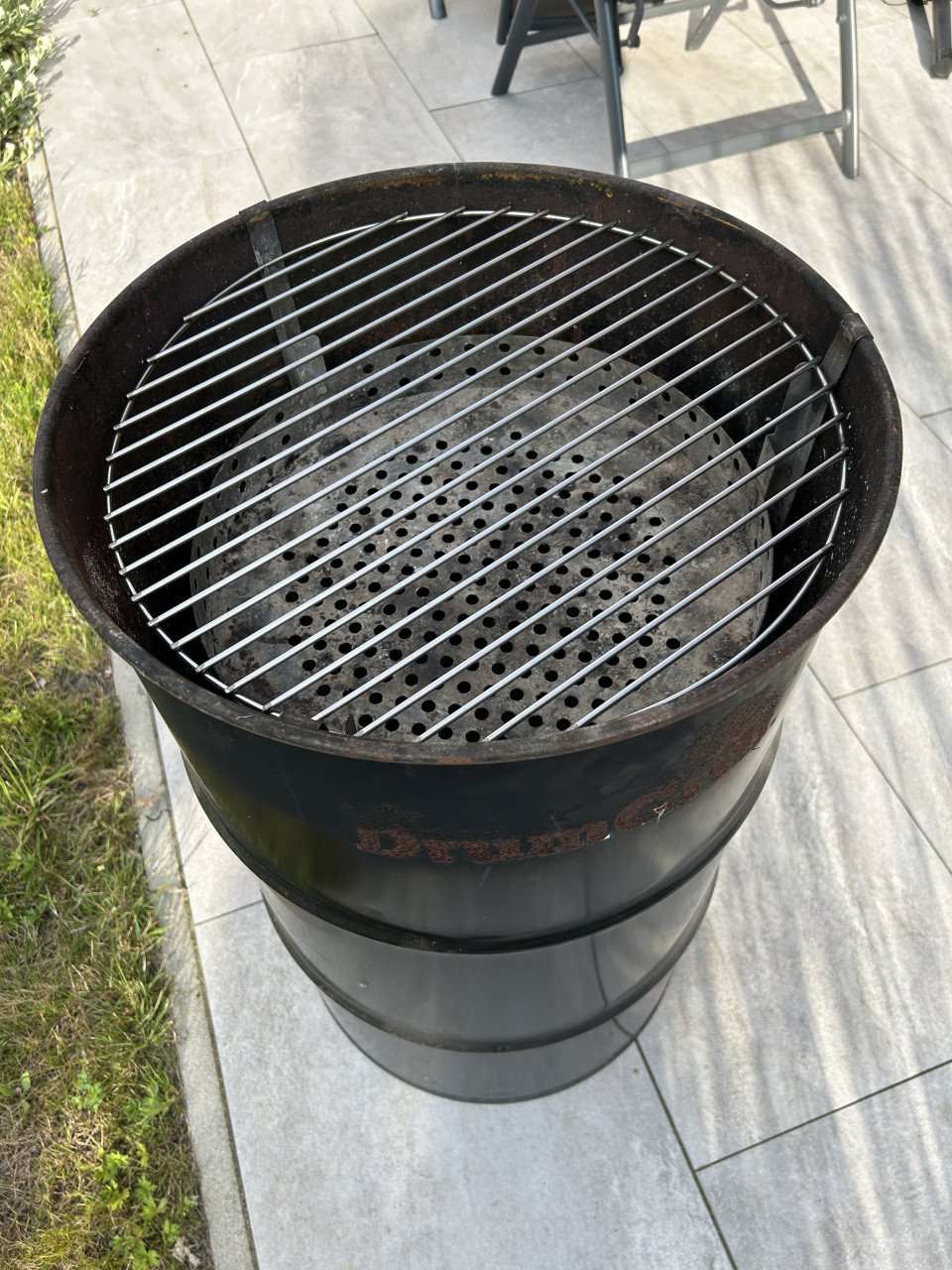 Olievat BBQ 120L