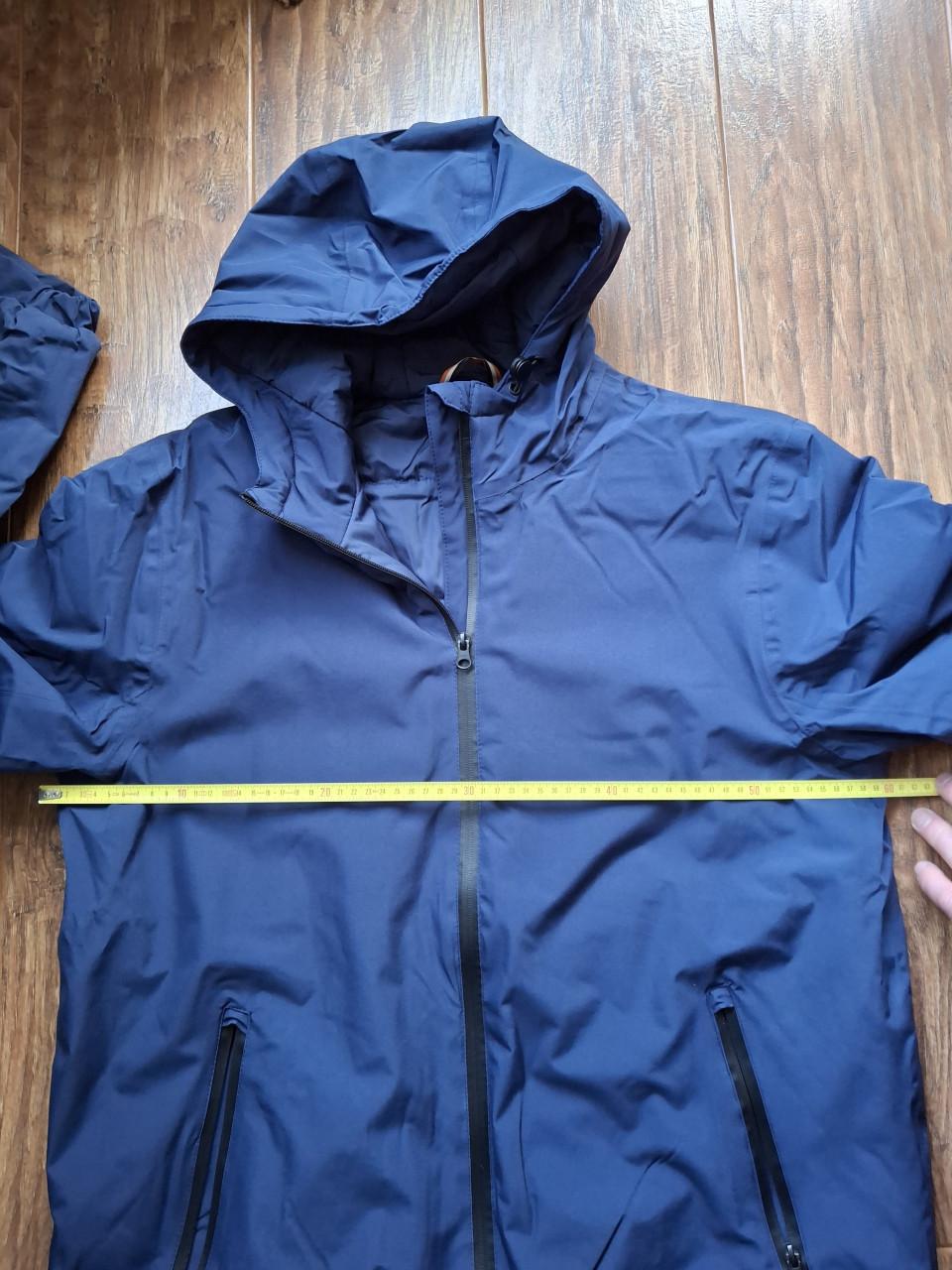 Nieuwe donkerblauwe heren tussendoorjas maat L