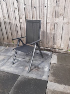 4 verstelbare tuinstoele
