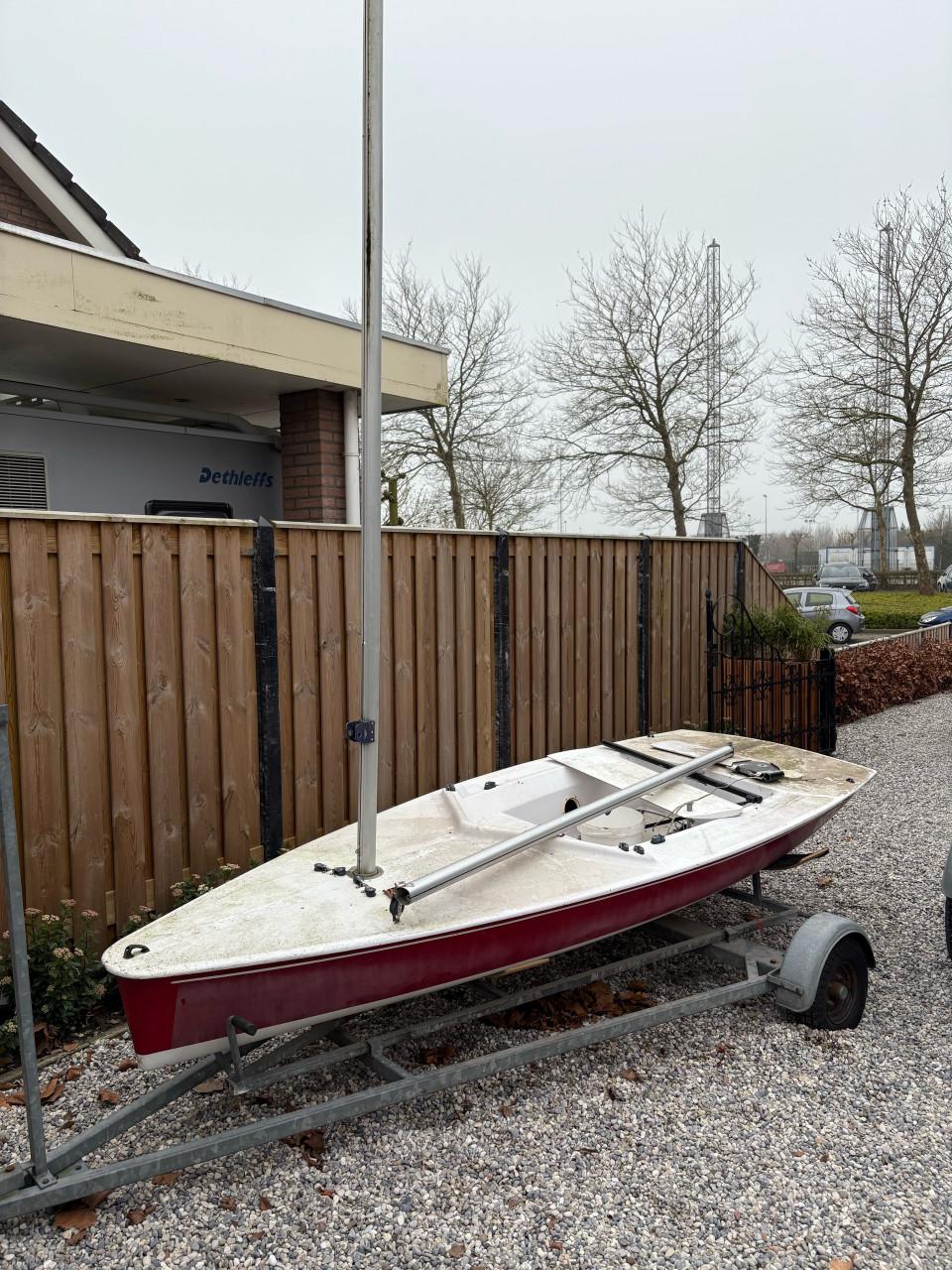 Splash zeilboot compleet met werk en trailer