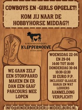 Hobbyhorse middag bij kinderboerderij de Klepperhoeve