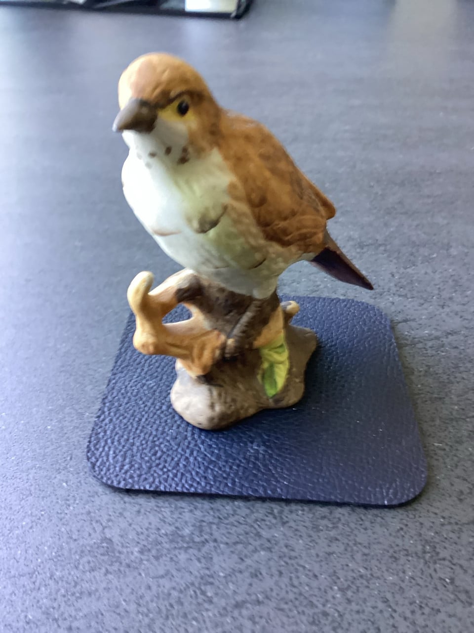 Porselijnen Beeldje (Grote Lijster)