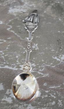 Lepeltje verzilverd kkofship