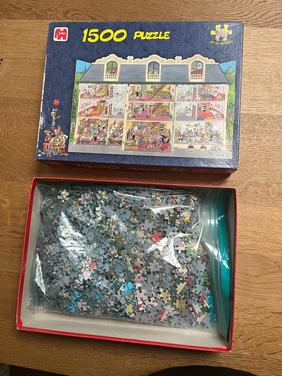 Puzzel 1500 stukjes Jan van Haasteren