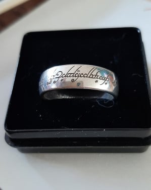 LOTR Zilveren Ring
