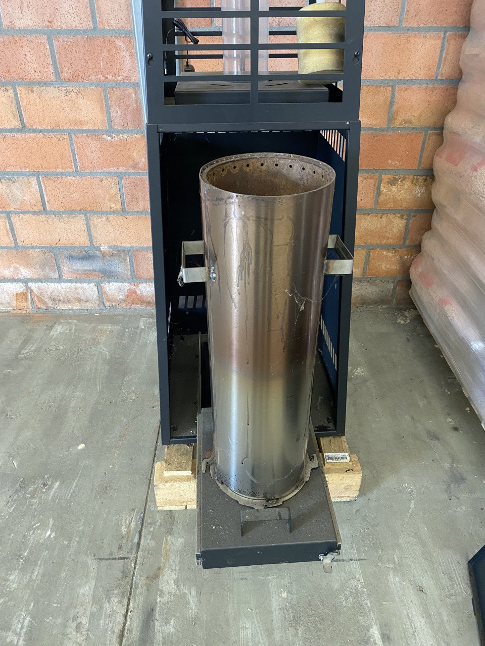 Pellet Terras verwarmer