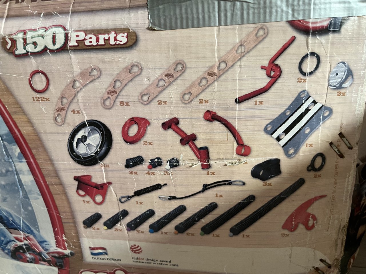 Bergtoys houten knutselset voor kinderen