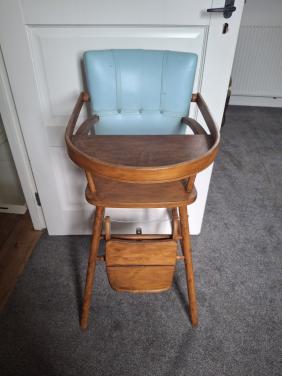 Vintage kinderstoel