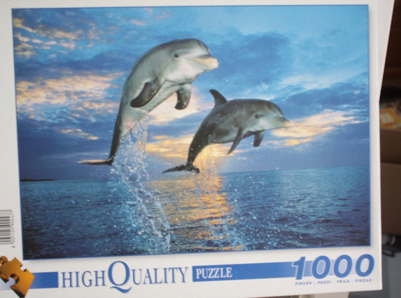 Puzzel dolfijnen 1000 stukjes