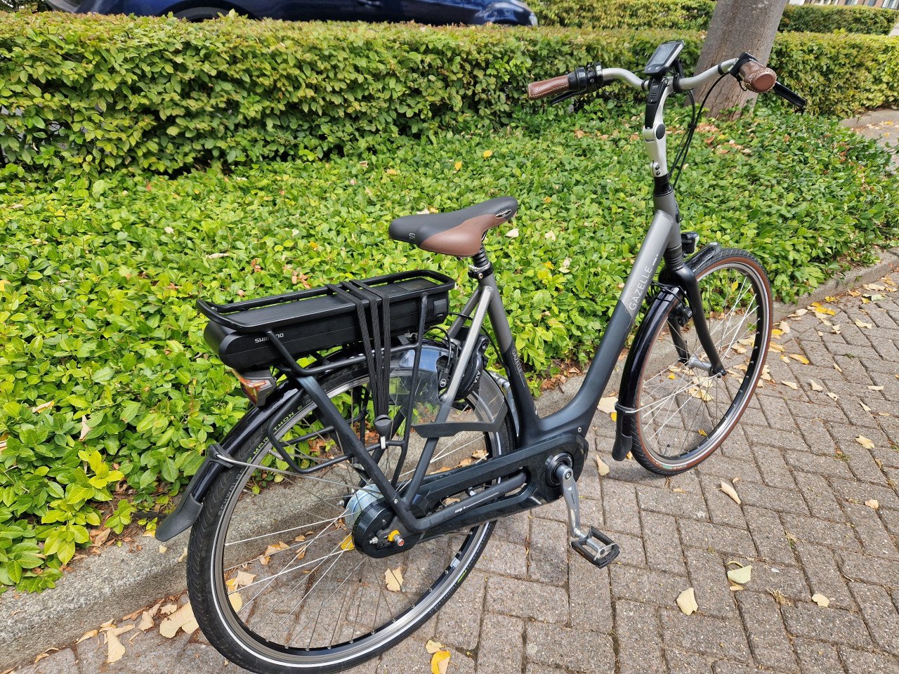 Schitterende Gazelle Orange C8 met Shimano middenmotor