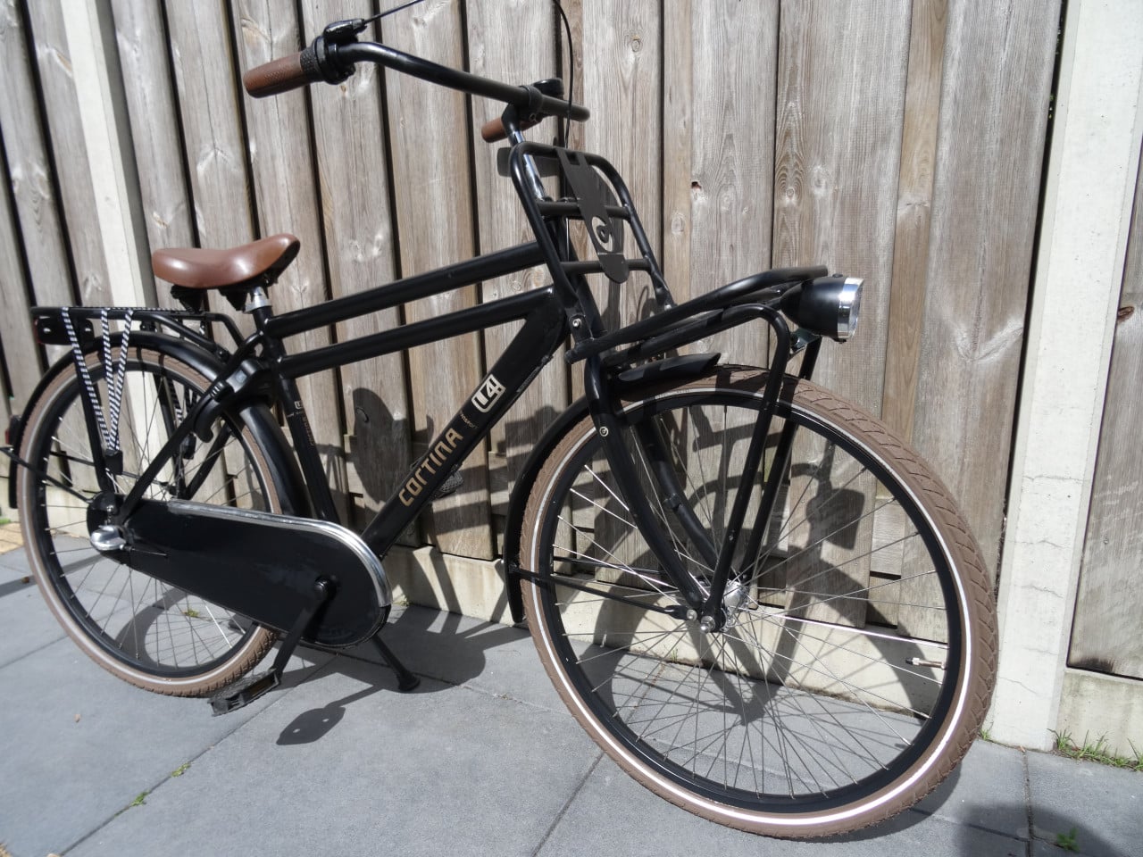 🚲 Cortina U4 Jongensfiets – 26 inch – 3 Versnellingen – Zwart 🖤