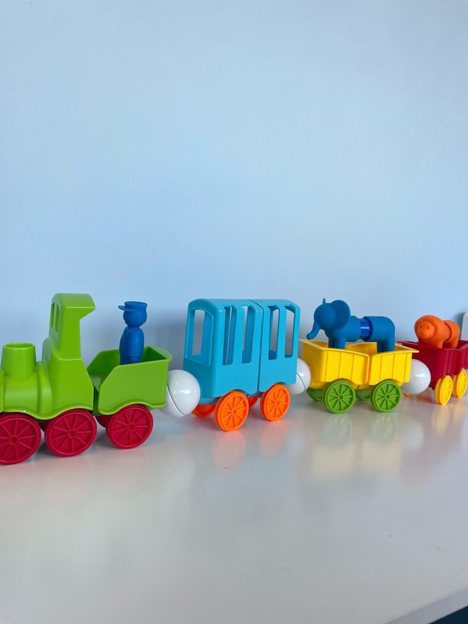 Smartmax trein met dieren