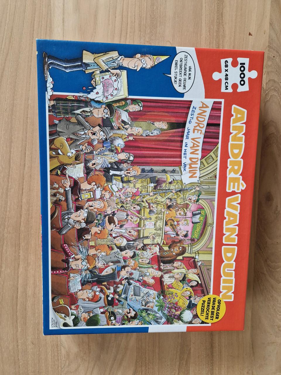 Leg puzzel Andre van Duin