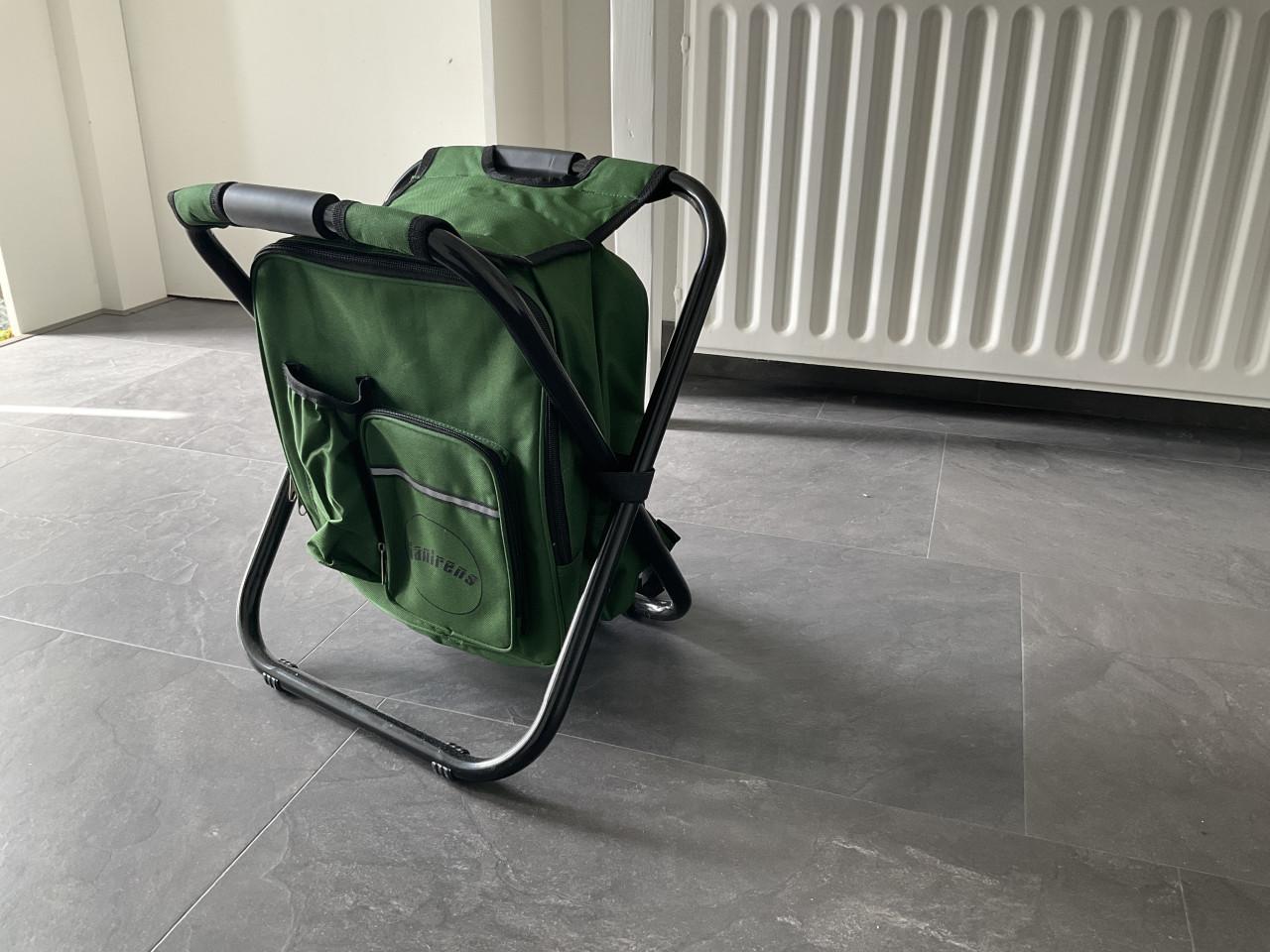 Telescoop krukken en visstoeltjes