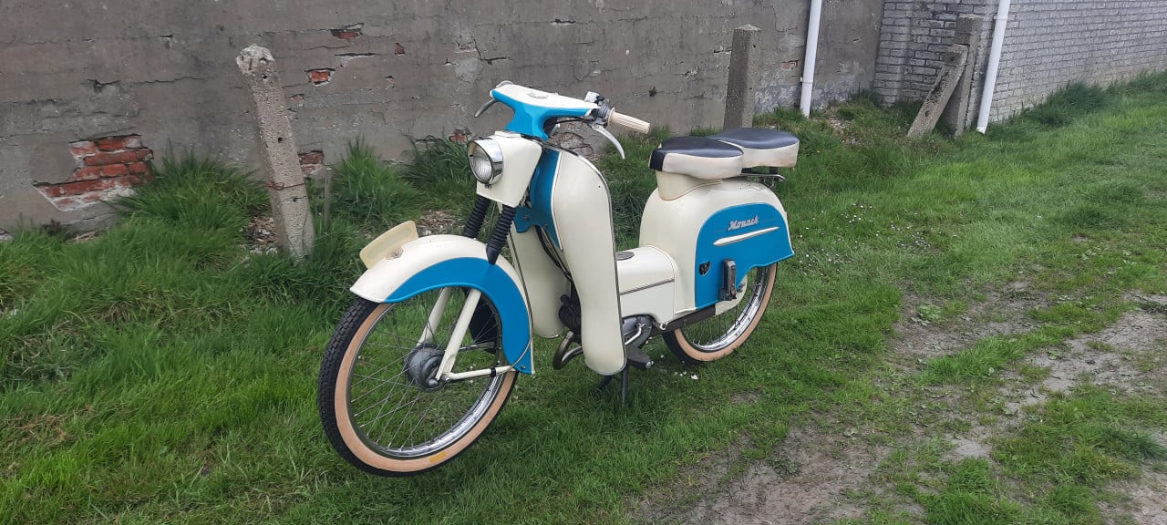 Vintage Monark bromfiets