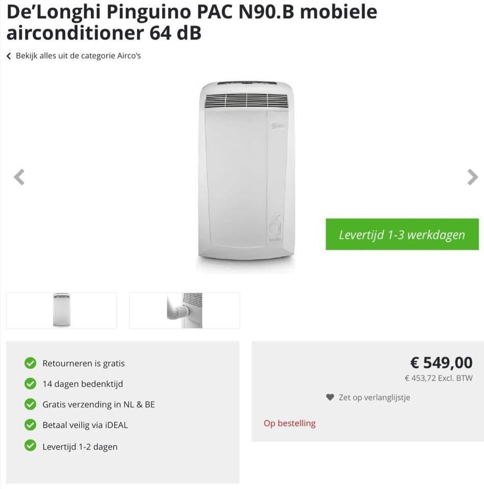 Mobiele airco