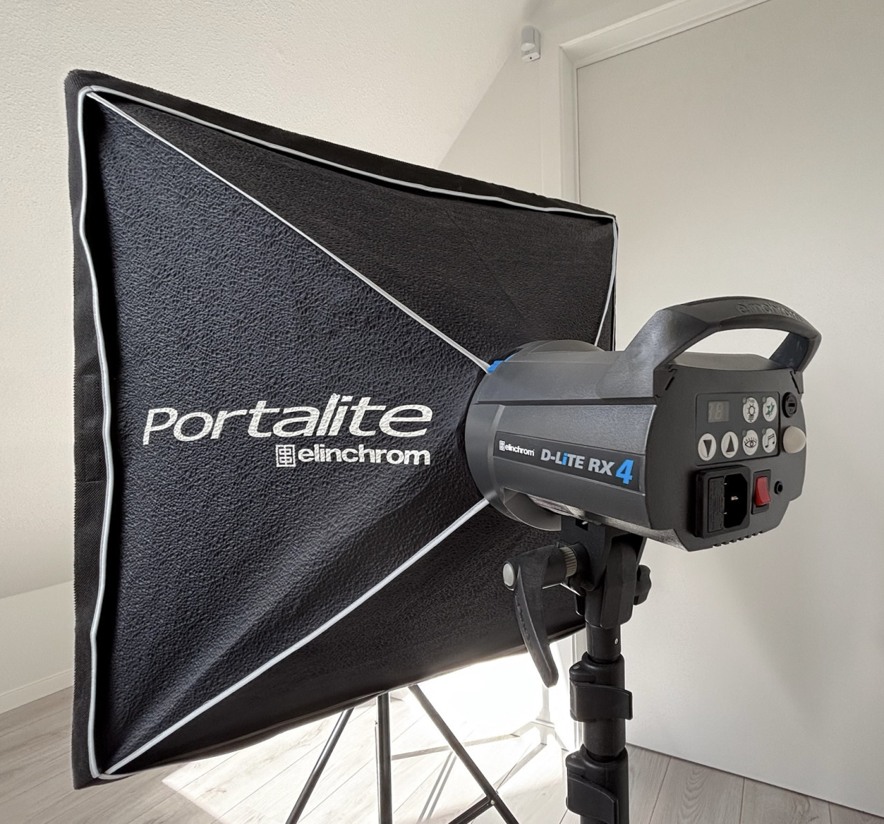 Flitsset Elinchrom D-lite RX4 met softboxen -- ZGAN