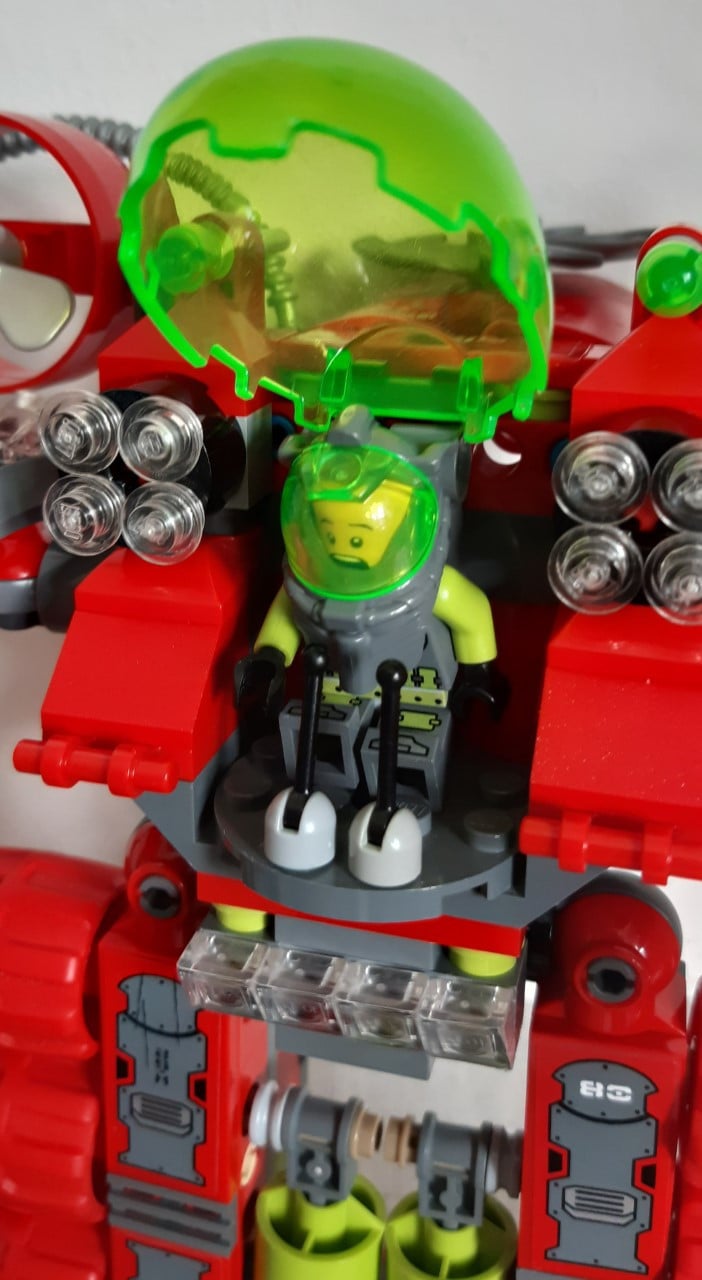 Lego Atlantis 8080: undersea explorer:.Transformer + Minifiguur