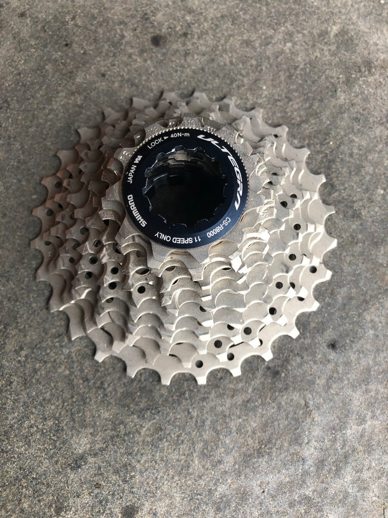 11-speed Ultegra cassette 11-28 als nieuw