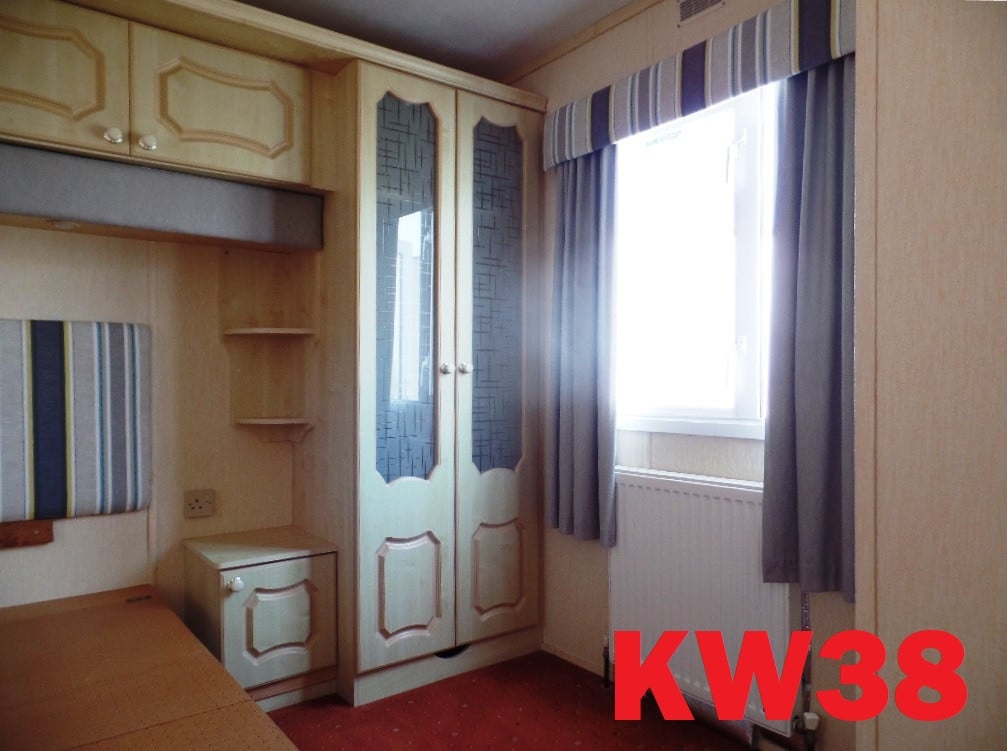 Willerby Granada met 2 slaapkamers, extra stahoogte, dubbel glas en CV